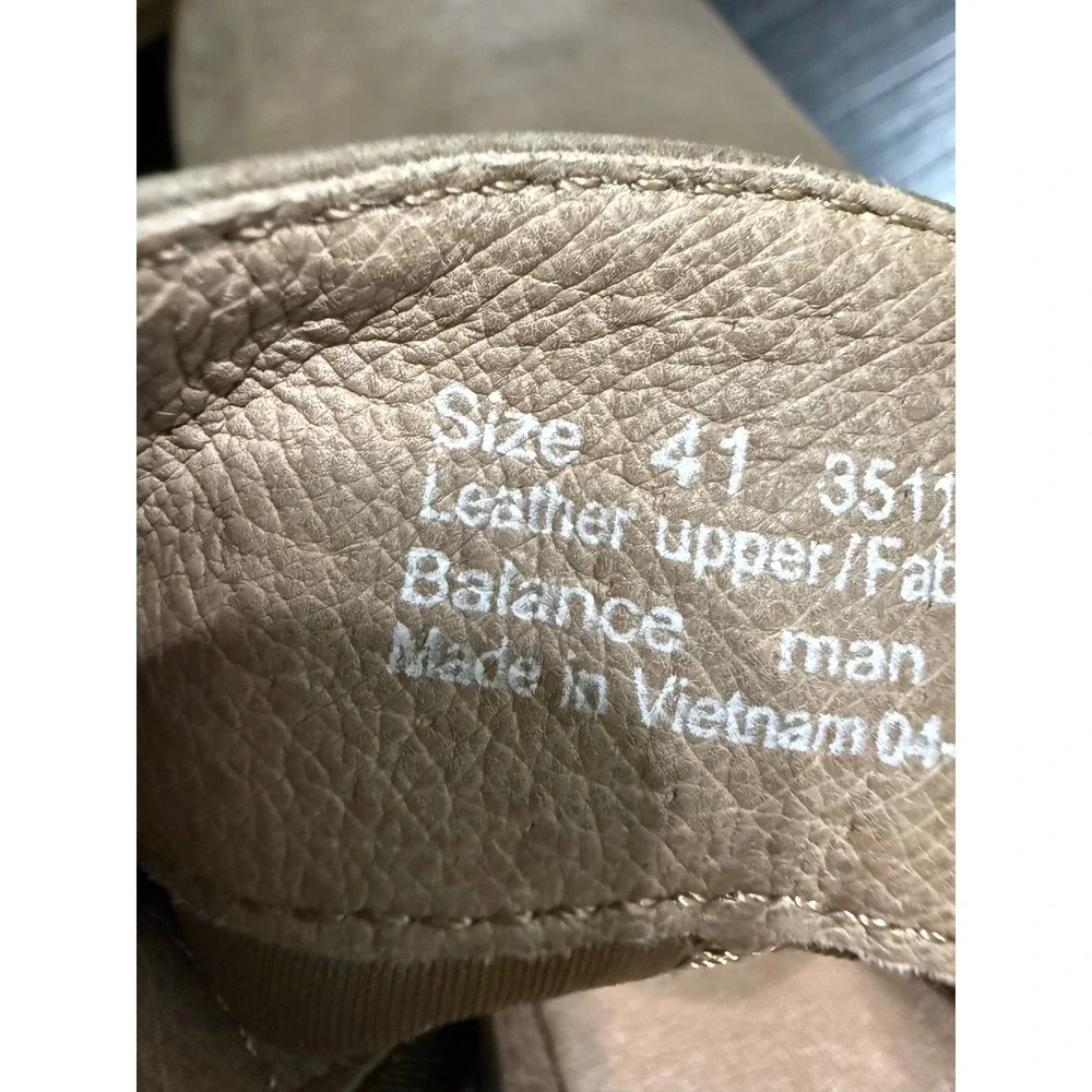 Dansko Women Taupe Leather Metallic Bronze Zip Ankle Bootie Shootie 41 3511